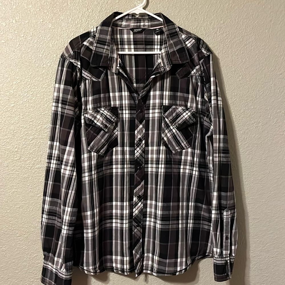 Arizona Jean company men’s snap front shirt